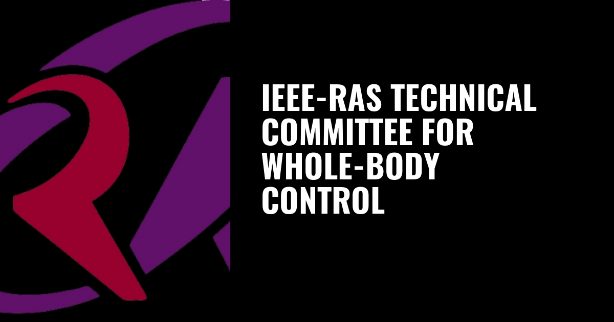 IEEE RAS Technical Committee on Whole-Body Control Logo